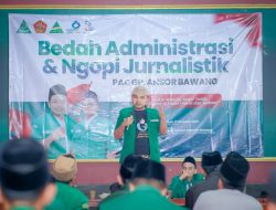 Sambut Hari Santri, GP Ansor Bawang Gelar Ngopi Jurnalistik