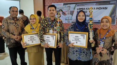 Guru SMPN 3 Brebes Sabet Juara 1 Lomba Karya Inovasi