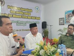 Perumda Tirta Ayu Slawi Tingkatkan Kemampuan Karyawan di Bidang Jurnalistik dan Medsos