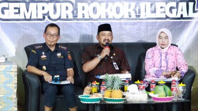 Masyarakat Diajak Peran Aktif Berantas Rokok Ilegal