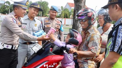 Begini Cara Humanis Polisi Tegal Sosialisasi Tertib Lalin dalam Operasi Zebra Candi 2025