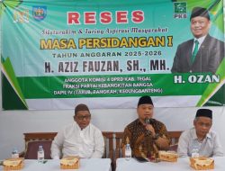 Reses Anggota DPRD Kabupaten Tegal, H Aziz Fauzan: Warga Minta Hibah Pembangunan Masjid dan Fasilitasi Disabilitas