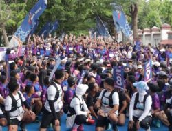 Peringati HKN, Ribuan Peserta Semarakan Brebes Healthy Fun Run 2025