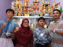 Luar Biasa, Dua Pelajar Kabupaten Tegal Sabet 2 Medali di Ajang Kejuaraan Robotika Tingkat Nasional