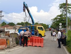 Dishub dan Polsek Bumiayu Bahas Rencana Pembatasan Kendaraan Besar Masuk Kota