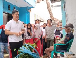 Ketum PSI Kaesang Tinjau Lokasi Banjir di Kalierang Bumiayu, Serahkan Bantuan untuk Warga Terdampak