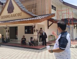 Gedung Rakyat Slawi Akan Diresmikan, Wabup Kholid Cek Kesiapan