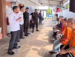 Cegah Peredaran Narkoba, Petugas dan Warga Binaan Dites Urine