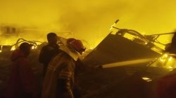 Kebakaran di Kawasan Pasar Pagi Pemalang Belum Teratasi