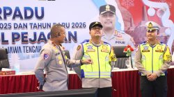 Wakapolda Jateng Pantau Arus Mudik Nataru di Pospam Pejagan