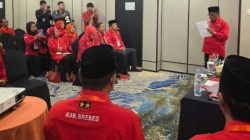 Cahrudin Jadi Ketua DPC PDIP Brebes Gantikan Indra Kusuma