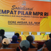 Sosialisasi Empat Pilar, Doni Akbar Harap Masyarakat Waspada Terima Informasi 