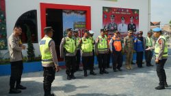 Pastikan Keamanan Nataru, Kapolres Tegal Cek Pos Terpadu Exit Tol Adiwerna