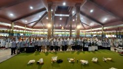 1.311 Calon Jemaah Haji Tegal Ikuti Praktik Manasik Haji