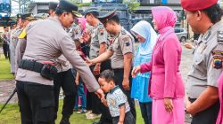 Hadiah Tahun Baru, 40 Personel Polres Tegal Kota Naik Pangkat