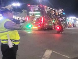 Polres Tegal Kota Siagakan Bus dan Truk di Stasiun
