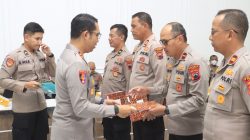 Pejabat Utama Polres Tegal Tandatangani Pakta Integritas dan Perjanjian Kinerja Tahun 2026