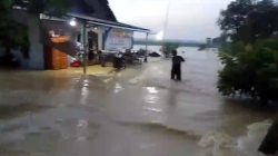 Tanggul Sungai Ciapit Jebol, Banjir Terjang Desa Luwungbata Tanjung