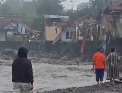 Sungai Keruh Banjir Besar Lagi, Kondisi Adisana Makin Parah